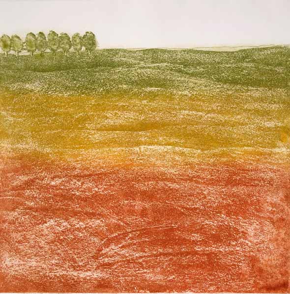 Landscape - orange and yellow Picture