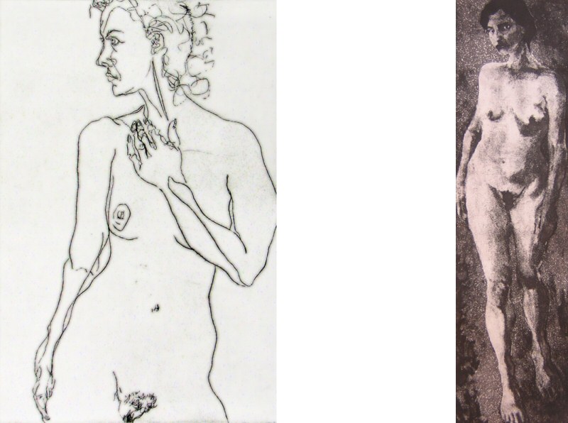 left: Julia, 1997 &nbsp     right: Ayelet, 2008 Picture