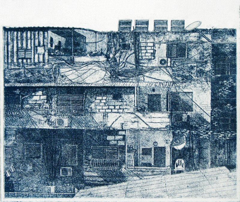 Blue & White Picture