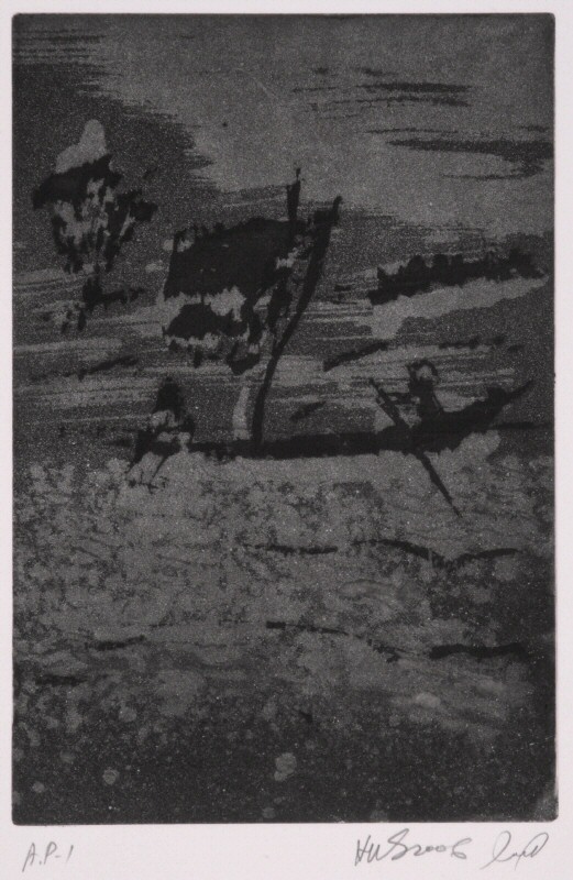 The Niger, night Picture